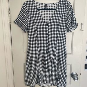 Divided Plaid dress